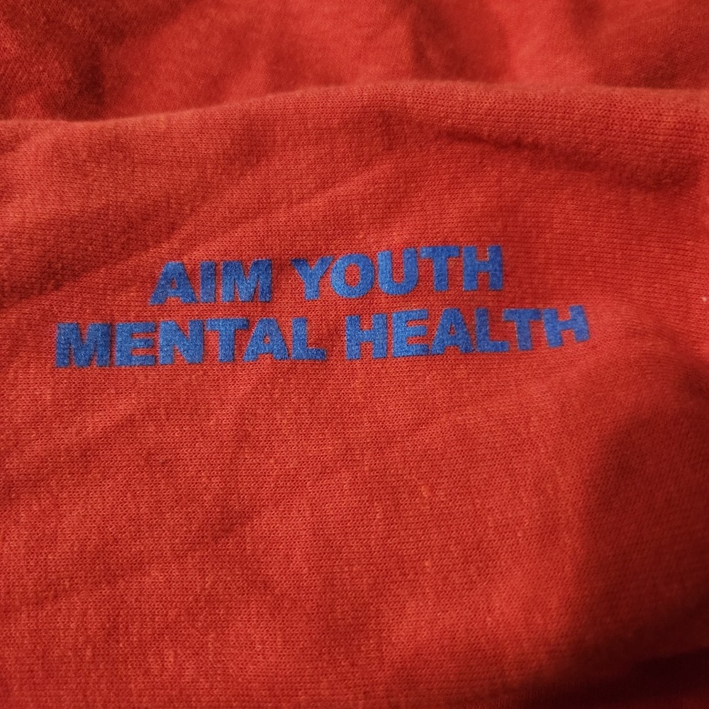 Aviator Nation Aim Youth Mental Health Relaxed Pullover Hoodie Size M - Picture 6 of 8